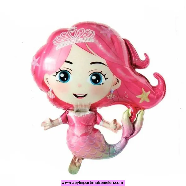 Deniz Kızı Folyo Balon